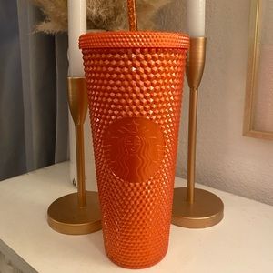 Studded Starbucks tumbler